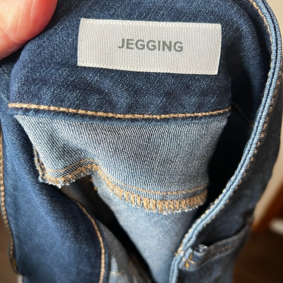 Torrid Denim Plus Size Indigo High Rise Tripe Button Front Denim Jean Jegging 18 - Picture 12 of 16